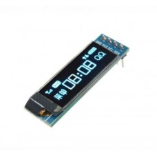 ماژول نمایشگر OLED آبی - 0.91 اینچ با ارتباط I2C